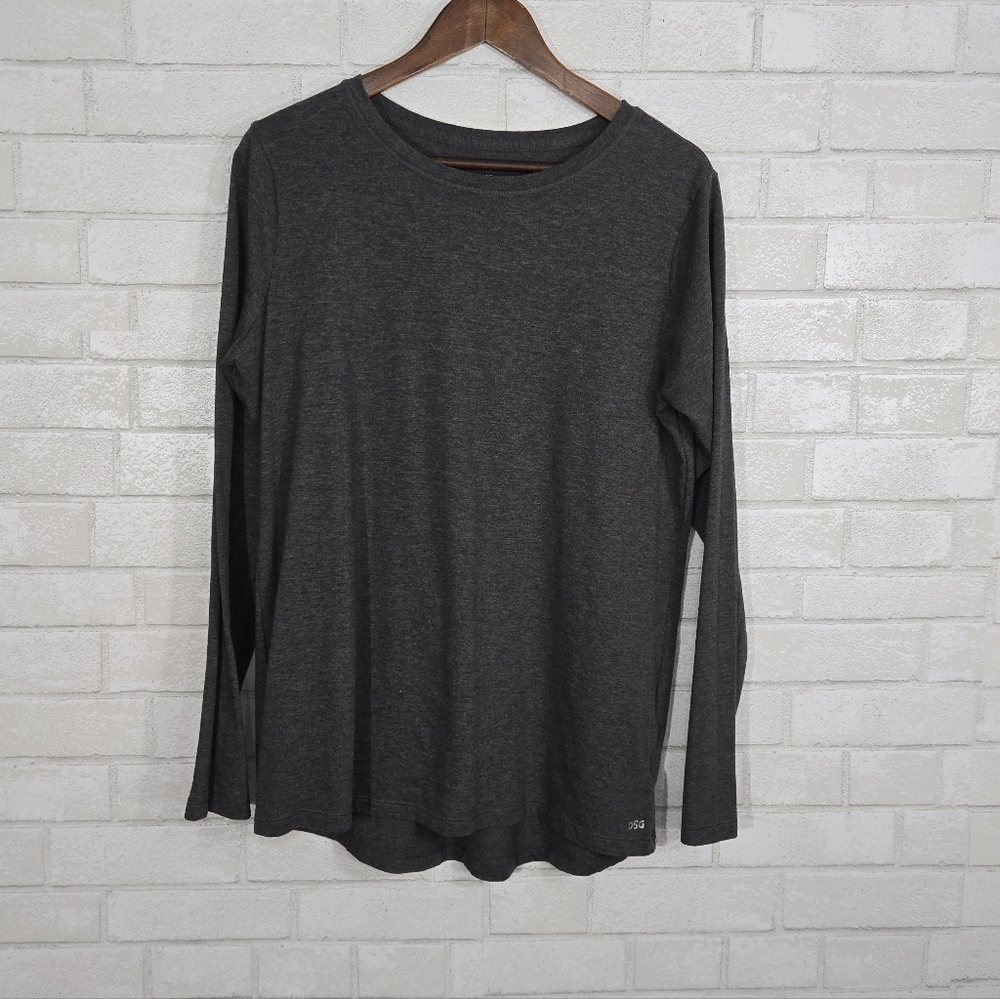 DSG long sleeve dark gray tee‎
